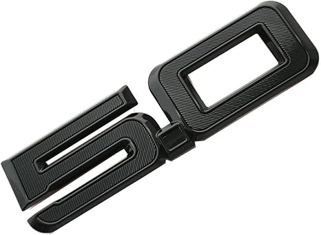 2024+ Mustang Front Fender Badges Gloss Black